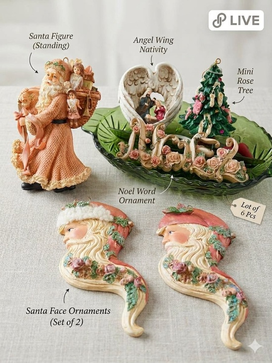 Other - Vintage Victorian Christmas ornaments